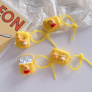 ขายร้อนตลกPsyduckอะนิเมะการ์ตูนหมีน่ารักซิลิโคนป้องกันสําหรับAirpods 1 2 3 <span class=keywords><strong>ส</strong></span>ําหรับAir Pods Pro - Product Image 2