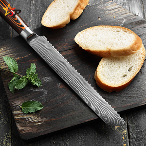 <span class=keywords><strong>Couteau</strong></span> de cuisine en acier <span class=keywords><strong>damas</strong></span> de haute qualité 8 pouces Vg10 67 <span class=keywords><strong>couches</strong></span> Pakka manche en bois <span class=keywords><strong>couteau</strong></span> à pain <span class=keywords><strong>damas</strong></span> - Product Image 4
