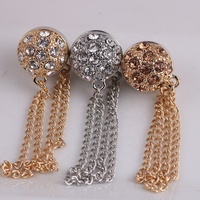 Vente en gros d'épingles super magnétiques pour femmes musulmanes épingles à hijab magnétiques en diamant avec chaîne