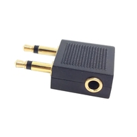Adaptateur de prise de type Y audio à angle droit à 90 degrés 3.5mm 1/8 stéréo femelle Mini Jack 3.5 à 2 mâles RCA