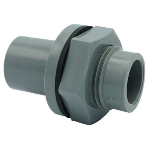 Kansaikako P30-005 Conexión de tubería de PVC de tipo recto con inclinación de 3 grados y rosca, con puerto de tamaño 13A y pendiente - Product Image 1