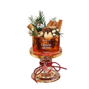 Diffuseur d'arômes sans flamme à la cannelle, thème forêt, pour la maison et la chambre, petit pot décoratif avec fleurs séchées, en coffret cadeau d'anniversaire - Product Image 5