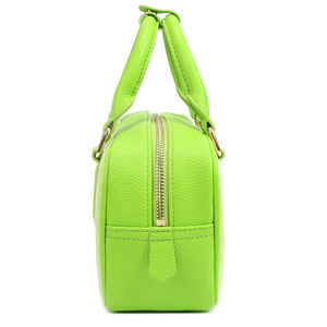 Fashion Women Mini Boston Handbag PU <b>Leather</b> Embossed Top Handle <b>Bag</b> <b>Small</b> Shoulder Purse For Daily Party Use - Product Image 4