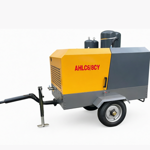 Compresseur d'<span class=keywords><strong>air</strong></span> à vis portable à moteur diesel <span class=keywords><strong>250</strong></span> CFM 385 CFM 185 CFM pour l'exploitation minière, la construction, le forage de puits d'eau, le sablage - Product Image 5