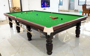 โต๊ะสนุกเกอร์และบิลเลียดคุณภาพสูงขนาด 12 ฟุต ลดราคาจากโรงงาน โต๊ะสนุกเกอร์มืออาชีพสำหรับคลับ/บ้าน เล่นกีฬา - Product Image 2