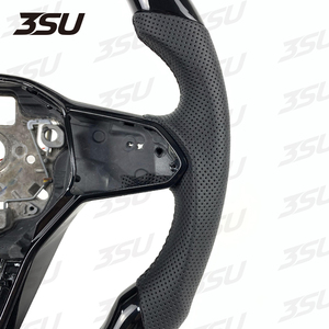 Racing Carbon Lenkrad mit LED für Volkswagen MK8 <span class=keywords><strong>Golf</strong></span> Life <span class=keywords><strong>GTI</strong></span> GTD R Gts R-Line Variante Neue Autoteile - Product Image 5