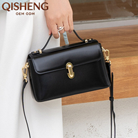 Sac à main en cuir véritable de luxe, nouveau design tendance, sac à bandoulière décontracté grande capacité pour femme