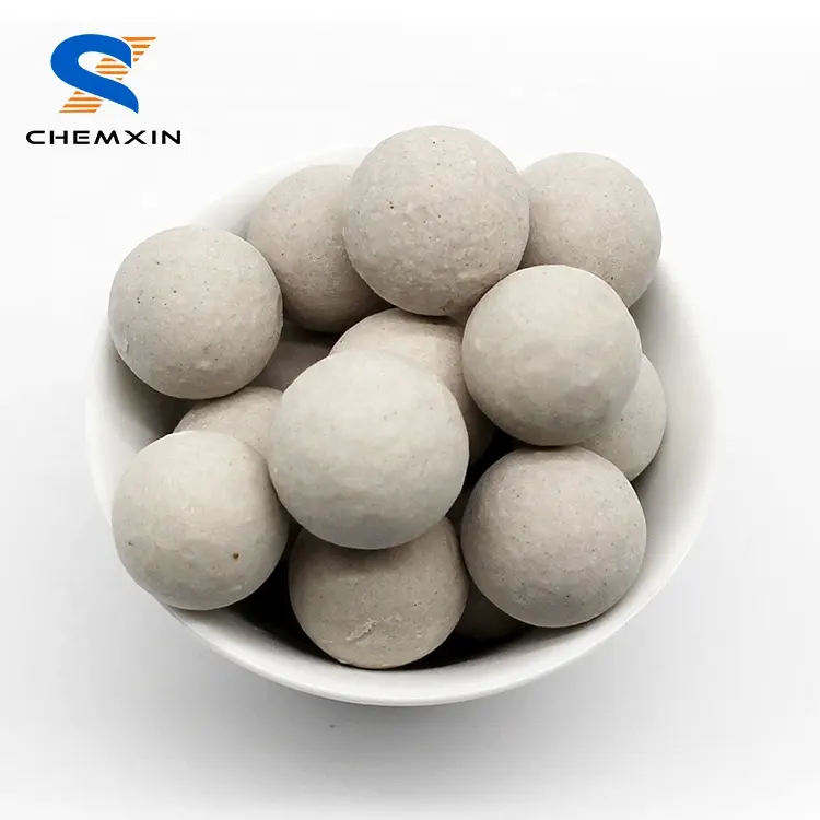 Mídia de suporte de bola de cerâmica inalerta, alta densidade 3mm 6mm 10mm 19% bolas de cerâmica de alumínio