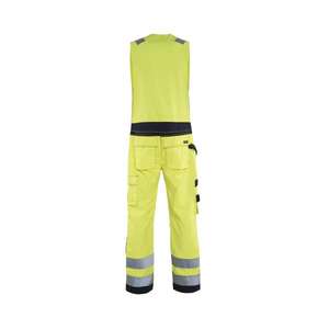 Blaklader-267815143389D116จั๊มพ์สูทแขนกุดหลายมาตรฐานสีเหลือง/น้ำเงิน-ชุดทำงานกันไฟ7330509645055 - Product Image 2