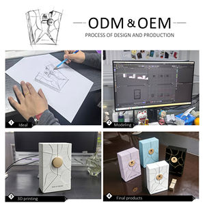 Scatole di Cartone Personalizzate e Imballaggi Stampati - Scatola Regalo Quadrata Ecologica per Profumi con Chiusura Magnetica, Logo Personalizzato Stampato - Product Image 3