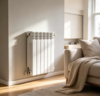 Échangeur de chaleur/radiateur en aluminium à conception flexible pour sécheur d'air, accessoires industriels pour système de chauffage extérieur
