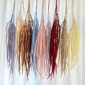 Fleurs artificielles Meiyu Craft : Fleurs de riz en soie pour décoration suspendue, idéales pour mariages, salles de banquet et allées – Haute simulation - Product Image 2