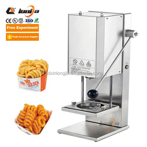XINLONGJIA Cortador de <span class=keywords><strong>Patatas</strong></span> en Espiral de Acero Inoxidable Ajustable, Máquina para <span class=keywords><strong>Patatas</strong></span> Fritas <span class=keywords><strong>Rizadas</strong></span>, 3-10 Mm - Product Image 1