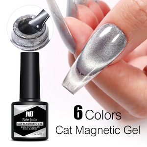 Nouveau vernis à ongles gel effet œil de chat cristallin, super scintillant, transparent effet glace, aurora, gel magnétique large effet œil de chat, couleur populaire pour salon et DIY - Product Image 4