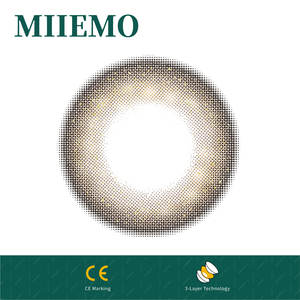 MIIEMO Lentes de contacto de ojos circulares de colores Multicolor Medio <span class=keywords><strong>uso</strong></span> anual Tamaño grande Lentes de ojos completos Lentes de contacto cosméticas Lentes de contacto - Product Image 3