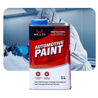 Peinture de finition automobile très solide couche transparente anti-jaunissement vernis en résine acrylique contenant durcisseur peinture à revêtement élevé