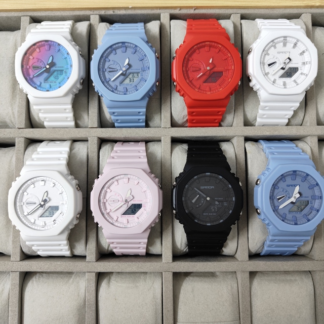 G Series Shock-Resistant Sports Watches GA2100/GA110 GM2100 Plastic Hot Selling Unisex for Men & Women