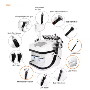 เครื่อง Hydra Bubble Beauty 11 in 1 สำหรับดูแลผิวหน้า อุปกรณ์ผลัดเซลล์ผิว กระชับผิว ด้วยระบบ Dermabrasion และ Oxygen Jet - Product Image 3