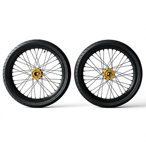 ชุดล้อซุปเปอร์โมโต AXZ New Light Bee X ขนาด <span class=keywords><strong>17</strong></span> นิ้ว ประสิทธิภาพสูง <span class=keywords><strong>ขอบ</strong></span>ล้ออะลูมิเนียม CNC สีเงิน <span class=keywords><strong>1.60</strong></span> 2.15 อัพเกรดสำหรับจักรยานไฟฟ้า - Product Image 3