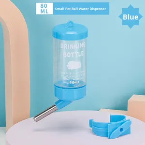 Petit bol d'alimentation écologique à motif solide pour <span class=keywords><strong>hamsters</strong></span>, cochons d'inde, <span class=keywords><strong>hamsters</strong></span> dorés fabriqués en plastique durable. - Product Image 6