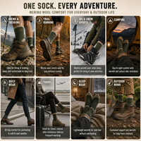 Chaussettes en laine personnalisées, chaussettes chaudes d'hiver pour hommes, chaussettes mi-mollet, chaussettes de compression, chaussettes en laine d'alpaga de haute qualité, usage quotidien