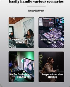 Soporte de micrófono de Metal profesional ajustable con <span class=keywords><strong>Clip</strong></span> DE MONTAJE DE MESA soporte en voladizo para estudio de Podcast - Product Image 6