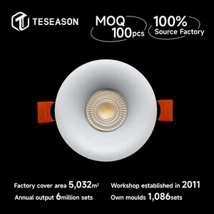 TN040R1-3 cutiing 75mm nhúng Đèn trần Led phù hợp 5W 7W <span class=keywords><strong>15W</strong></span> mô-đun nhà ở MR16 GU10 LED ánh sáng khung Downlight khung - Product Image 4