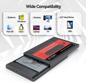 Modèle de bande <span class=keywords><strong>classique</strong></span> boîtier de <span class=keywords><strong>disque</strong></span> <span class=keywords><strong>dur</strong></span> 2.5 pouces HDD SSD SATA vers USB 3.0 boîtier de <span class=keywords><strong>disque</strong></span> <span class=keywords><strong>dur</strong></span> externe pour ordinateur portable - Product Image 6