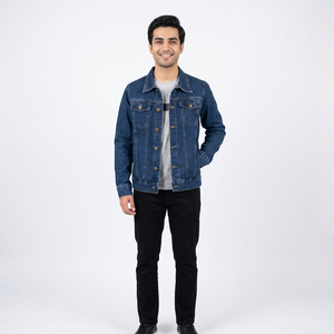 Vestes en jean sur mesure de haute qualité pour hommes - Product Image 1