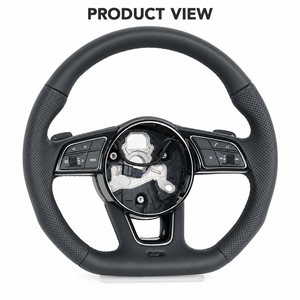 B9 2018-2023 Steering <b>Wheel</b> Microfiber Leather for Audi A4 Custom Steering <b>Wheel</b> Replacement for Workshop Wholesale Purchases - Product Image 5