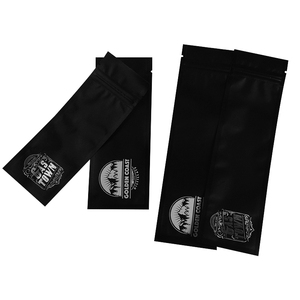 LT tùy chỉnh in màu đen bằng chứng nhựa Gói phẳng Ba bên con dấu Mẫu gói nhỏ Mylar gói bao bì túi - Product Image 3