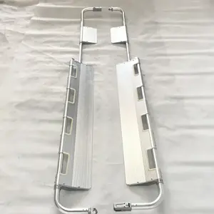 Camilla de cuchara ajustable para Hospital de alta calidad, camilla de transferencia de pacientes de aluminio de acero inoxidable a la venta - Product Image 4