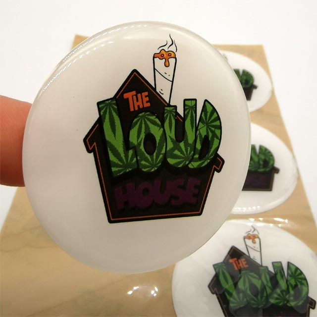 Высококачественные эпоксидные смолы, Пузырьковые значки, гелевые наклейки с шелкографией