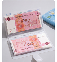 Spar-Challenge-Umschlag-Budgetbuch-Papier für 100-Tage-Plan mit 3D-Ölgemälde-Cover, Bargeld-Organizer mit Rechnungsfächern, Marke SYC