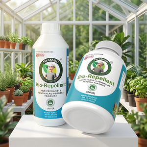 Repelente de Plagas Líquido Mr Molec Bio-Repellent de 1 Litro, Antifeedante No Tóxico para Protección de Cultivos - Product Image 1