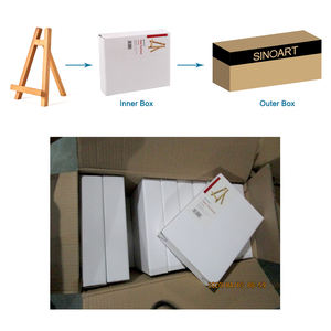 SINOARTOEMミニウッドイーゼルディスプレイキッズテーブルイーゼル28cm高さテーブルイーゼルスタンドアーティスト用 - Product Image 6