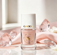 Flacon en verre pour vernis à ongles avec bouchon à pinceau, contenants en verre pour gel à ongles