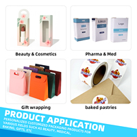 Boîte d'emballage personnalisée en papier kraft pour pommes, lot de 2 boîtes cadeaux créatives portables en carton, boîte cadeau pour supermarché et magasin de fruits