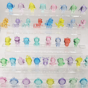 Búp Bê Gia Đình thiết lập pha lê tự làm đồ trang trí của tôi giai điệu dâu gấu trứng bên phim hoạt hình đồ chơi - Product Image 3