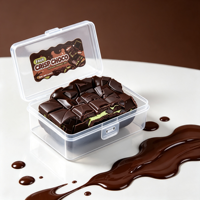 Jouets créatifs à texture croustillante, jouets amusants en forme de chocolat, jouets à presser et à rebondir pour soulager le stress