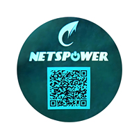 Étiquette autocollante personnalisée haut de gamme, étanche, de forme sur mesure, à gratter, avec code QR, numéro de série et fonction de sécurité anti-effraction