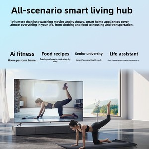 Televisor Plano 4K UHD de 75 Pulgadas con Pantalla Grande para Ver Fútbol, Noche de Cine Familiar, Sistema Inteligente para el Hogar, Compatible con Majo - Product Image 3