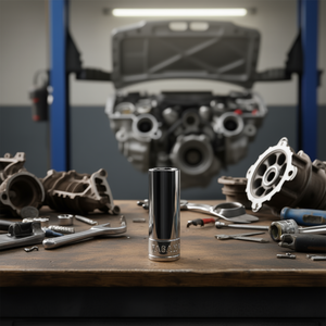 FASANO <b>Socket</b> Wrench <b>13mm</b> Chrome Vanadium Steel Automotive Repair Tool - Product Image 3