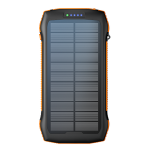 แบตเตอรี่สำรองพลังงานแสงอาทิตย์ขนาด20,000mAh ใหม่พร้อมสายชาร์จและไฟฉายในตัวเป็นตัวเลือกยอดนิยมสำหรับการใช้งานกลางแจ้ง - Product Image 6