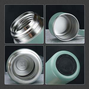 Set regalo LOVFE 3 pezzi da viaggio all'aperto Thermos per tè e tè sottovuoto <span class=keywords><strong>borraccia</strong></span> in acciaio inox con 2 tazze - Product Image 2