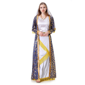 Costume de cosplay d'Halloween, robe longue, costume de scène pour femmes, mode printemps 2025, Europe, Amérique, Asie du Sud-Est - Product Image 1