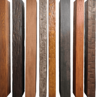 Poutres de plafond en faux bois de qualité supérieure - Poutres décoratives en polyuréthane imperméables pour les intérieurs rustiques, de style farmhouse et de chalet