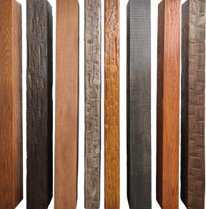 คานเพดานลายไม้เทียมพรีเมียม - คานตกแต่งโพลียูรีเทนกันน้ำสำหรับตกแต่งภายในสไตล์ชนบท บ้านไร่ และบ้านพักตากอากาศ - Product Image 1