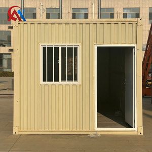 משרד מודולרי נייד להתאמה אישית בגודל 20 רגל ופתרון לינה לעובדים באתר בנייה, בית מכולה גלי. - Product Image 1