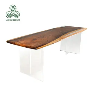Mzu mobília italiana de luxo, quadrados em madeira sólida, mobiliário em madeira, mesa de jantar com cadeiras